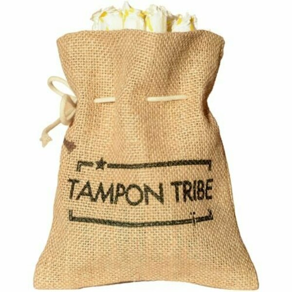 Tampon Tribe Bag, f/Feminine Care, Jute, NATBN, 6PK TTBBAGM6